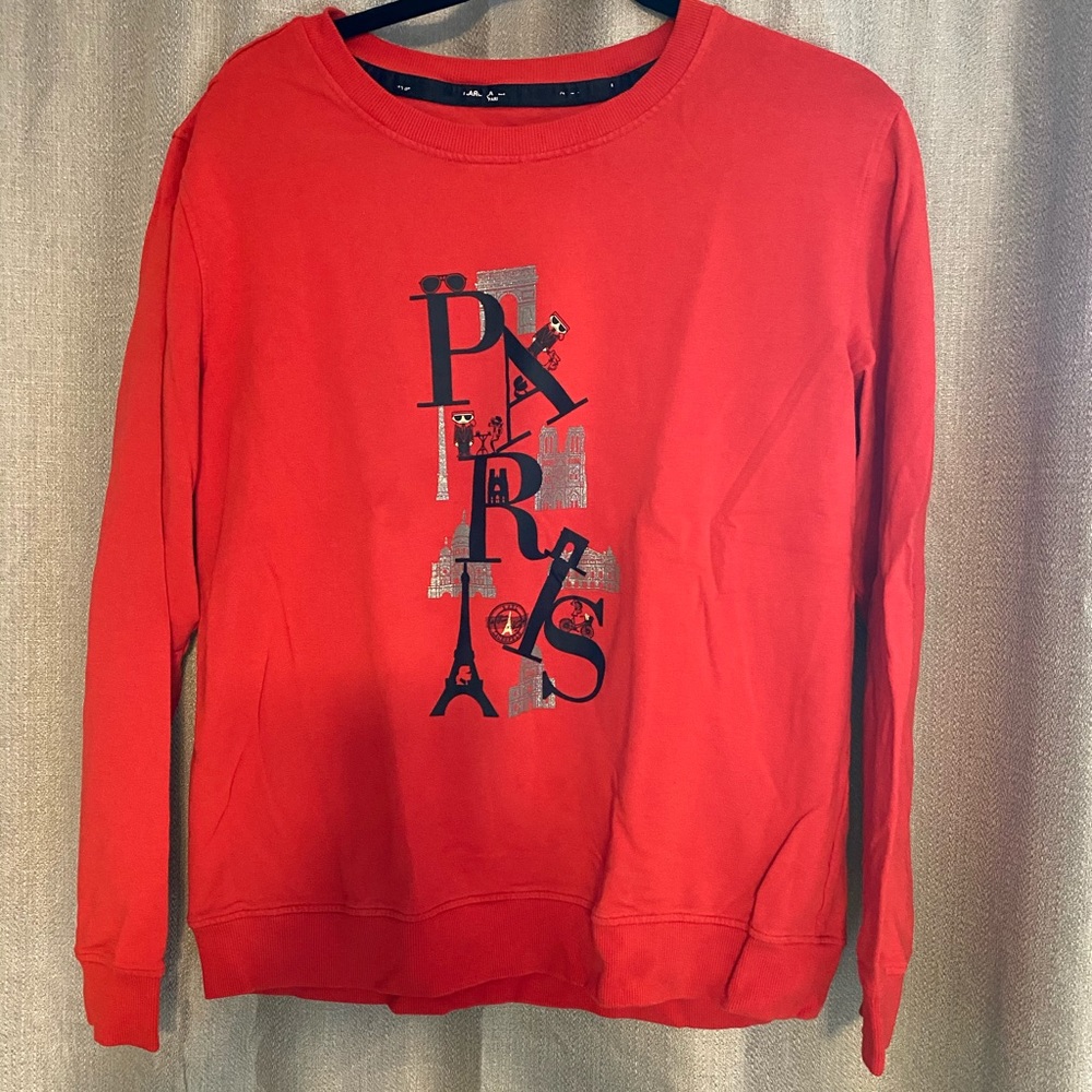 Karl Lagerfeld Red Women’s Sweatshirt